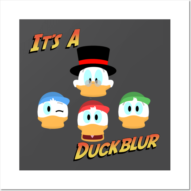 DuckTales Gang Wall Art by shallahan